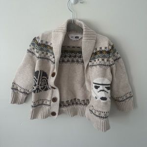 baby Gap Star Wars Cardigan
